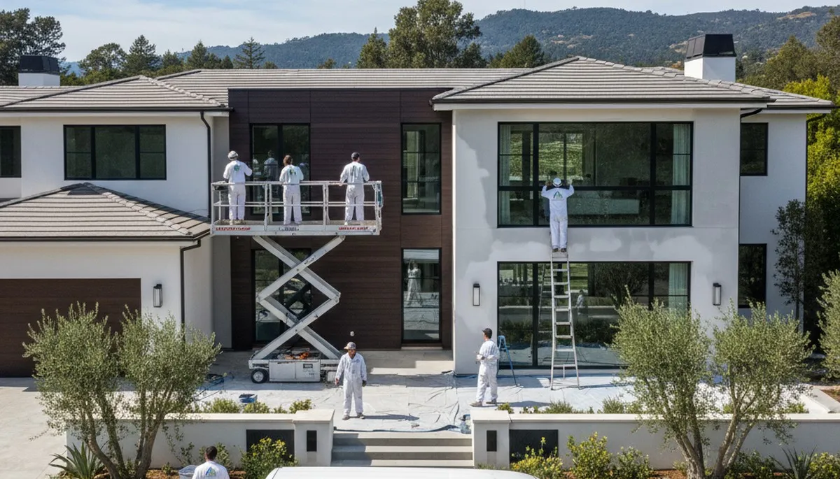 House painting team serving San Mateo, CA, delivering professional residential painting services