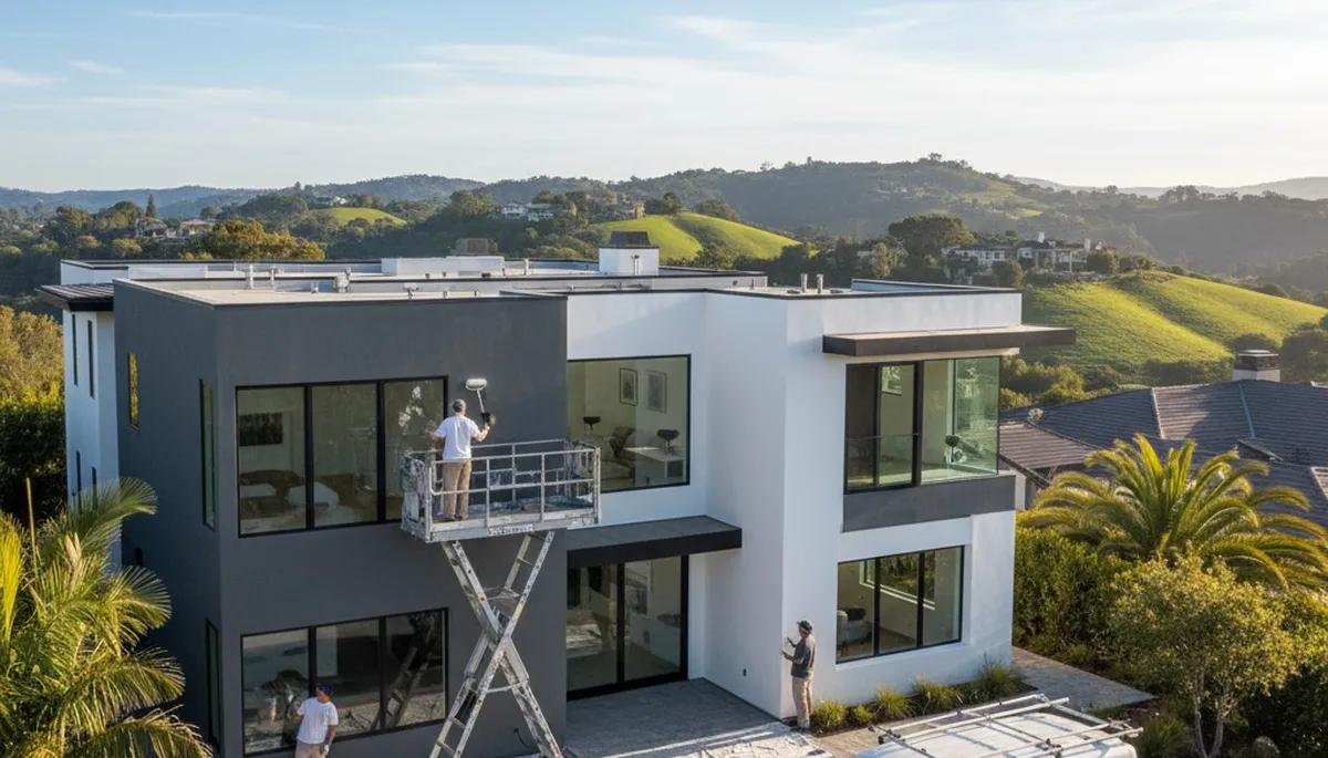 House painters in San Mateo, CA providing professional interior and exterior painting services