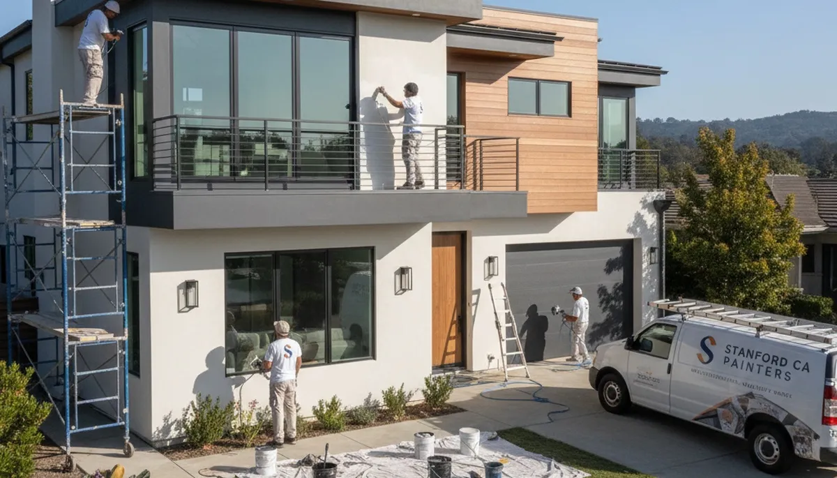 House painting service in San Mateo, CA for residential interior and exterior home painting
